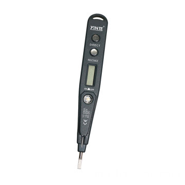 mini pocket ce digital voltage tester pen with LCD display